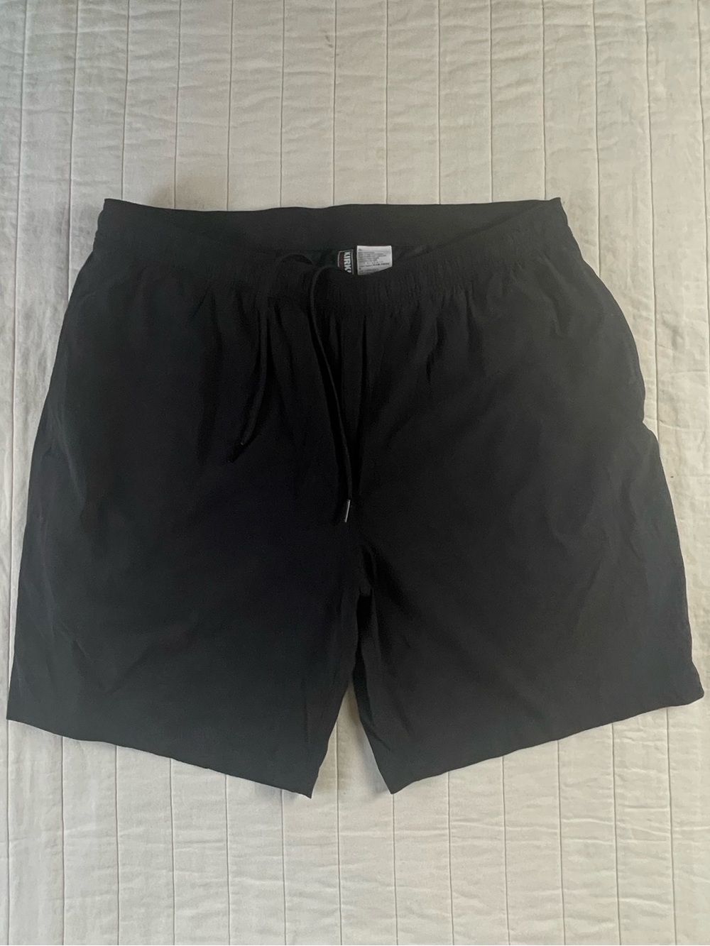 Kirkland Signature Black Men's Swim Shorts with Underliner Shorts XL